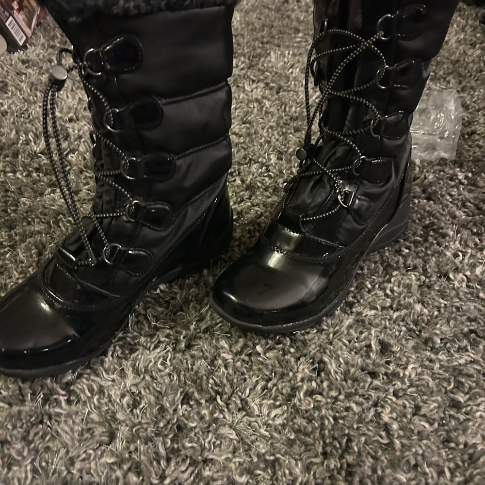 Totes Black Winter & Rain Boots